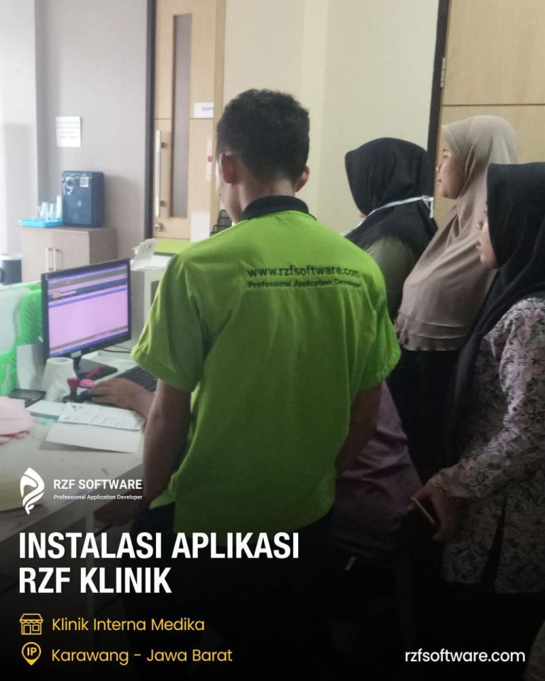 Instalasi Aplikasi Klinik Karawang - Interna Medika 