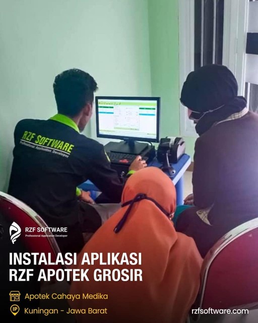 Instalasi Aplikasi Apotek Kuningan - Cahaya Medika