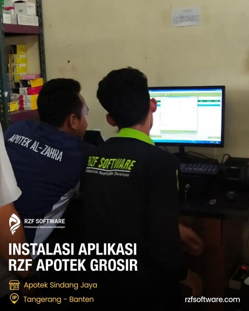 Instalasi Aplikasi Apotek Tanggerang - Sindang Jaya